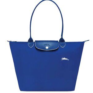 Longchamp Le Pliage Foldable Tote Bag Cobalt Blue NWT